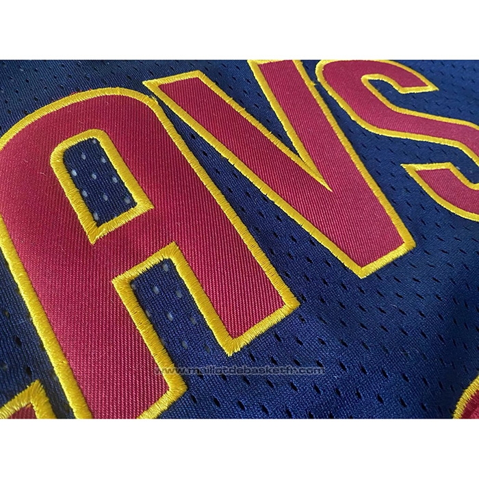 Maillot Cleveland Cavaliers LeBron James #23 Mitchell & Ness 2015-16 Bleu